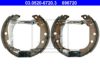 CITRO 42416G Brake Shoe Set